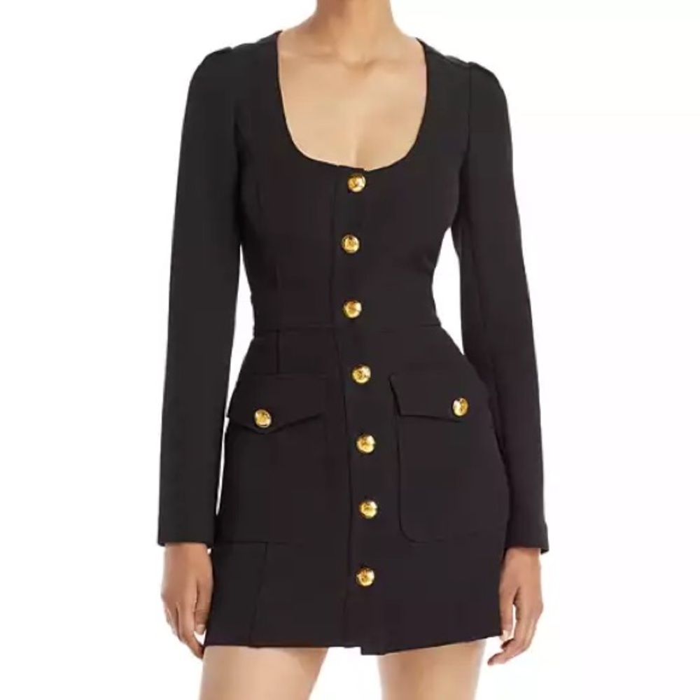 A.L.C Ivy Scoopneck Shirt Dress